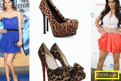 С какво да носите обувки с леопард?