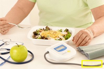 Принципът на хранене с диета на диета таблица 9