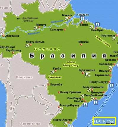 Бразилия - отдих, забележителности, време, кухня, екскурзии,