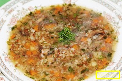 Елда супа - най-добрите рецепти. как да готвя правилно и