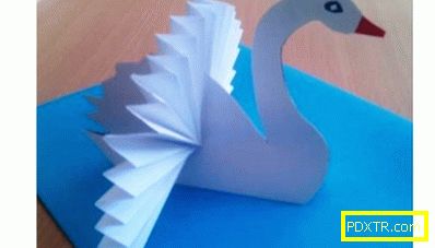 Как да направите лебед на хартия? варианти на фигури и