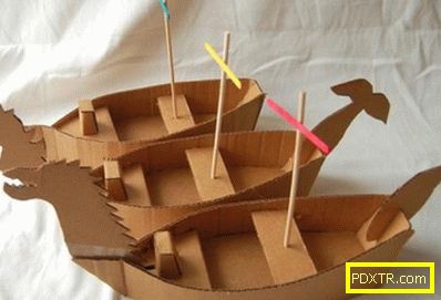 Лодка, направена от хартия със собствени ръце: прост модел