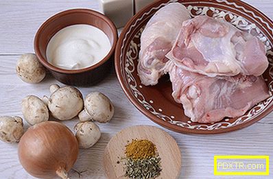 Задушено пиле с гъби: подхранващо и ароматно! стъпка по