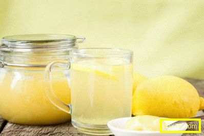 Вода с лимон и мед