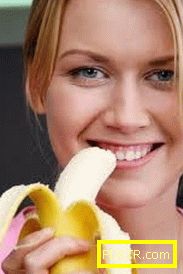 преди хранене можете да ядете и банан
