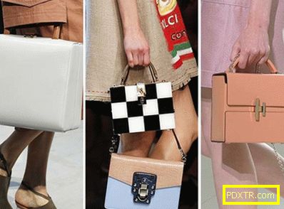 Модни чанти пролетта - лято-2017: от съединителя до раницата