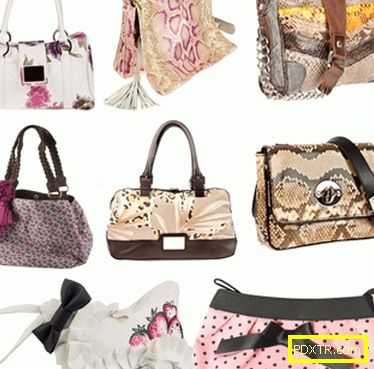 Модерни дамски чанти с печат: снимка