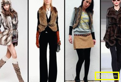 Кожено яке и жилетка - чудо за модата на жените
