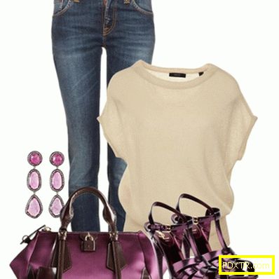 Страст на виолетовете: лилава чанта с какво да носите?