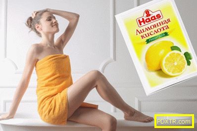 Опаковайте с лимонена киселина за отслабване