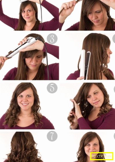 Как да вентилирате косата с желязо: стъпка по стъпка
