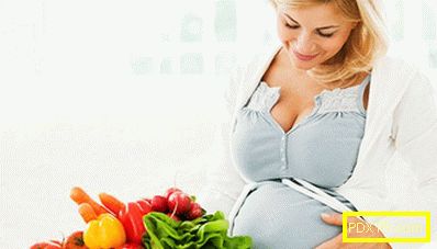 Диета по време на бременност 2 триместър: меню за една