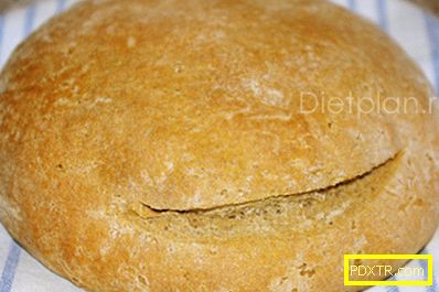 Ръж хляб на кефир - фурна в пещ