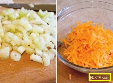 Палачинки от моркови и целина с извара