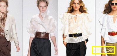 Модни блузи сезон пролет-лято 2013