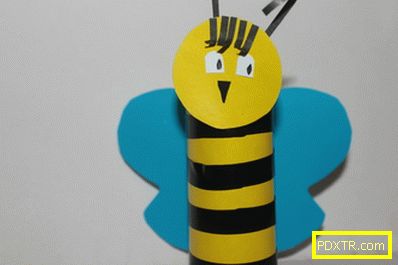 Пчелата, направена от собствените си ръце - е забавна!