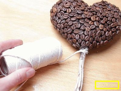 Занаяти от кафе на зърна със собствените си ръце. ароматна