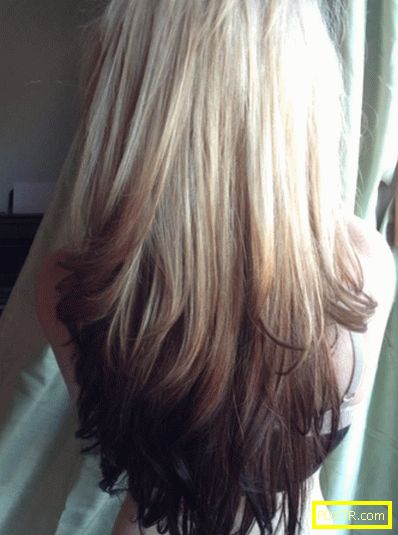 Ombre за дълга коса: снимка на стилни решения. как да