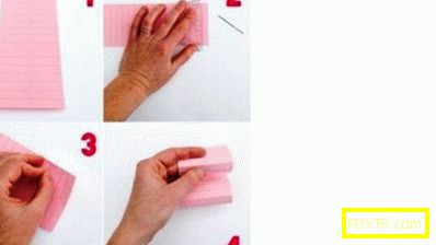 Гирлянди от хартия със собствените си ръце: ирисцентен венец