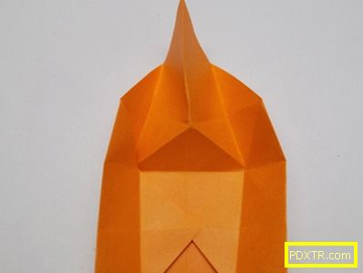 Как да направите подарък кутия в оригами техника (стъпка по