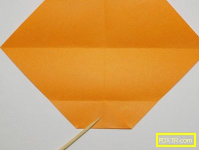 Как да направите подарък кутия в оригами техника (стъпка по