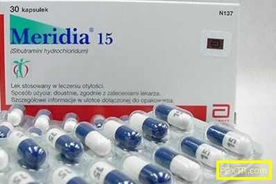 Meridia - таблетки за потискане на апетита и загуба на тегло