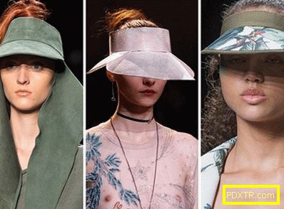Модни фереджета пролет - лято 2017 - шапки, сенници и воали