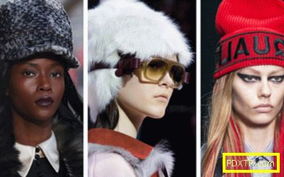 Модни шапки и други шапки падат зима 2018-2019