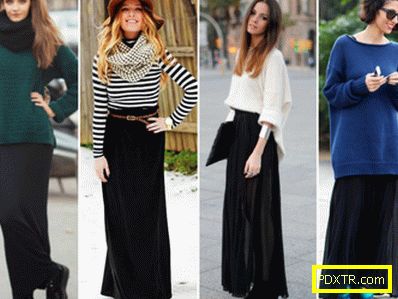 Универсален и стилен: с какво да носите черна пола?