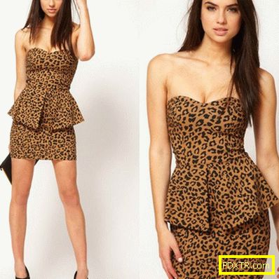 Лео стил: модерен хищник. рокли с леопард