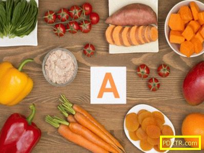 Какви храни съдържат витамини a, b, c, d, e?