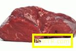 Калорична стойност на телешко месо